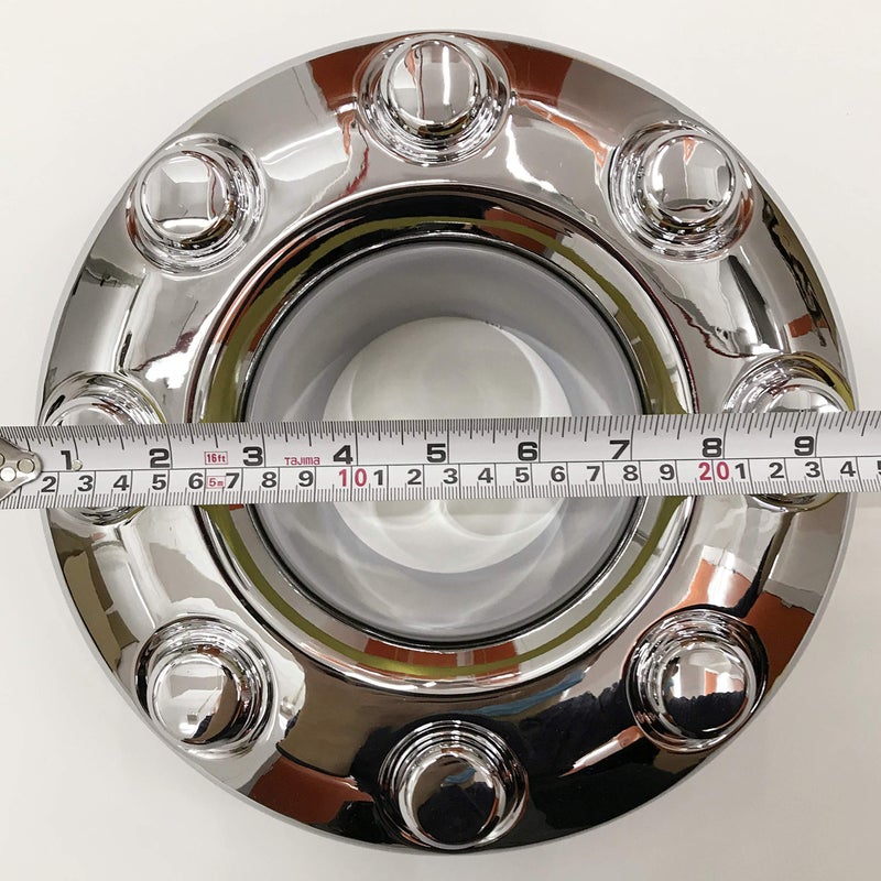 PPCovers 2PCS Replacement for 2005-2018 F-350 F350 Dually Front 4X4 Open Chrome Wheel Center Hub Cap Replaces 5C3Z1130TA - Image 3